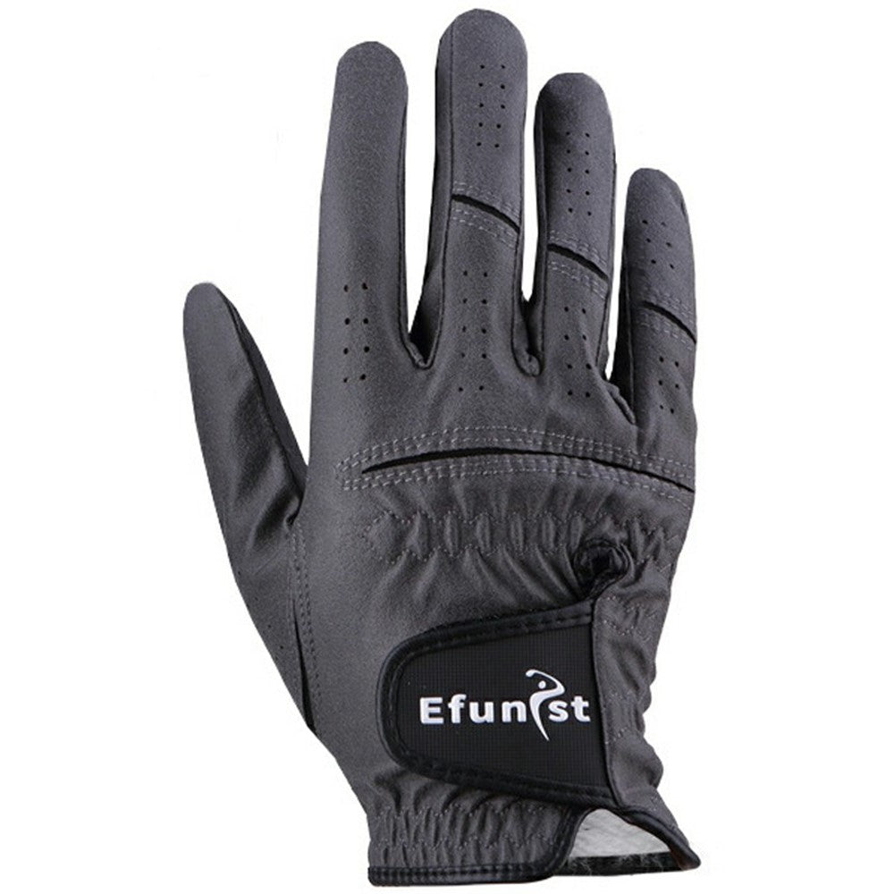 EFUNIST 1Pc Professional Golf Club Training Gloves Nano Microfiber Cloth Breathable Golf Gloves