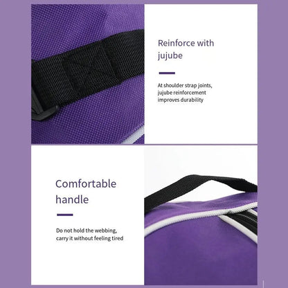 Durable Polyester Fiber Basketball Bag 30cm Sports Training Backpack with Adjustable Shoulder Strap