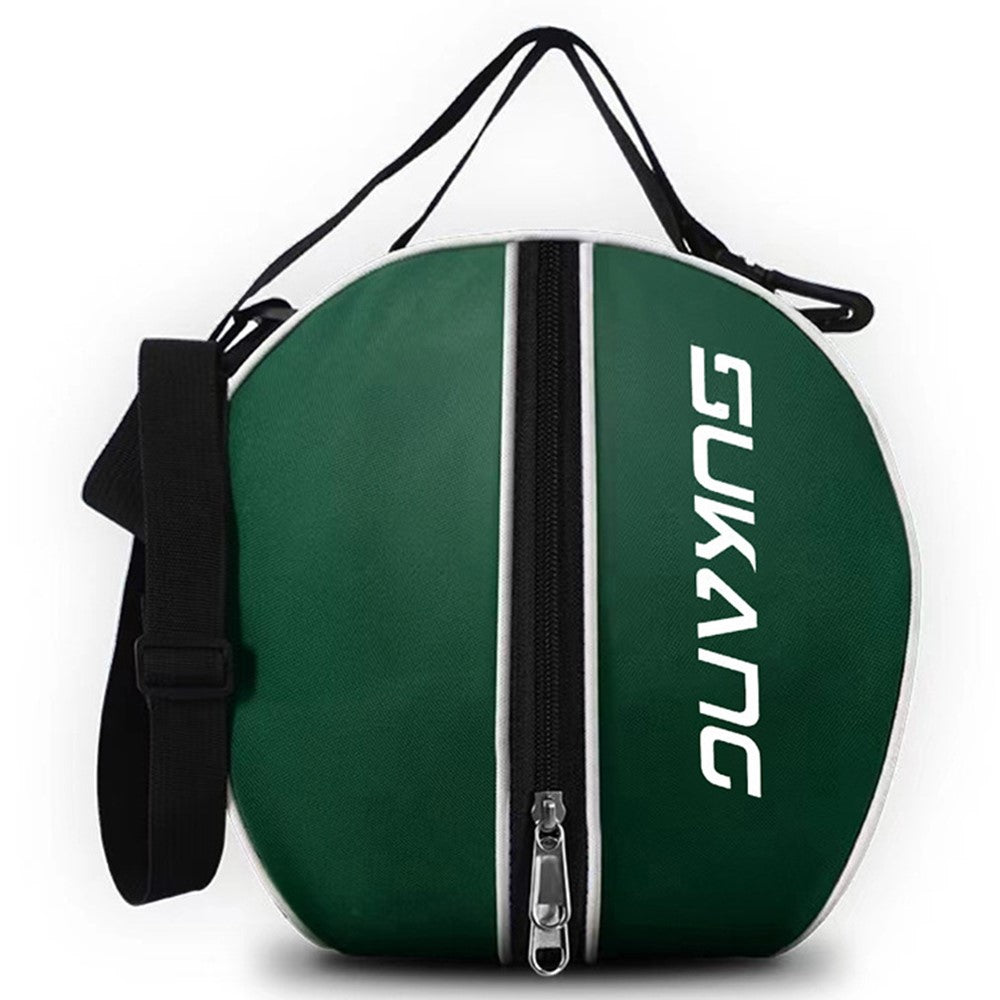 Durable Polyester Fiber Basketball Bag 30cm Sports Training Backpack with Adjustable Shoulder Strap