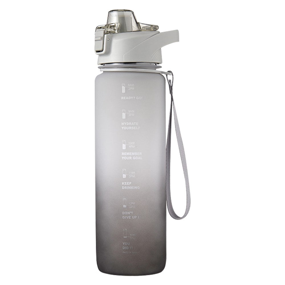 Summer Outdoor Sports PC Water Bottle 1000ml Large Capacity Portable Space Cup (BPA Free, No FDA)