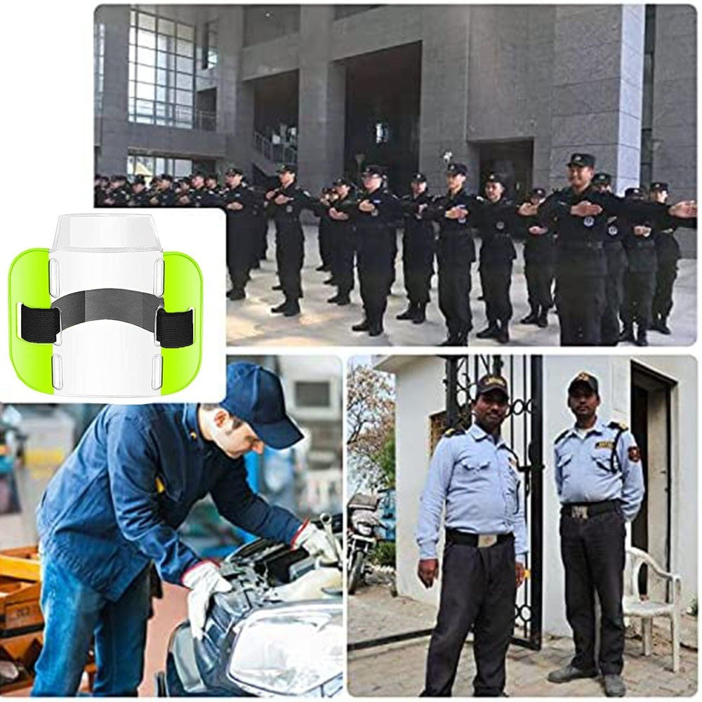 KT01 Armband ID Card Holder Magic Sticker Fastener Adjustable Strap for Outdoor  /  Sports  /  Work