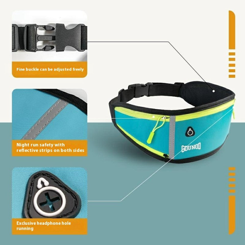 GOUNOD SK015 Outdoor Sports Belt Waist Pack Phone Holder Multifunctional Water Bottle Pouch for Cycling Running