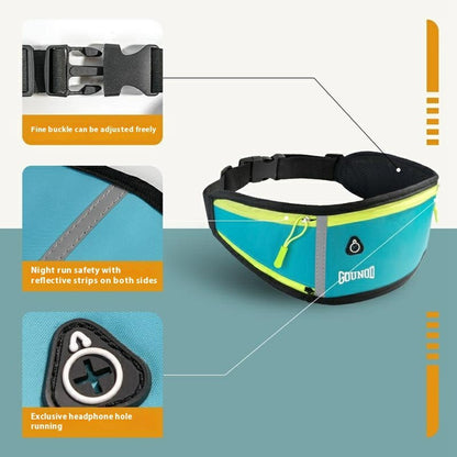 GOUNOD SK015 Outdoor Sports Belt Waist Pack Phone Holder Multifunctional Water Bottle Pouch for Cycling Running