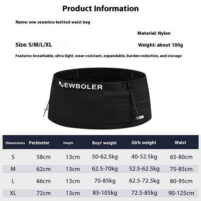 NEWBOLER BIKF-BAG652 For Marathon Running Phone Storage Waist Bag Ultra Thin Fanny Pack