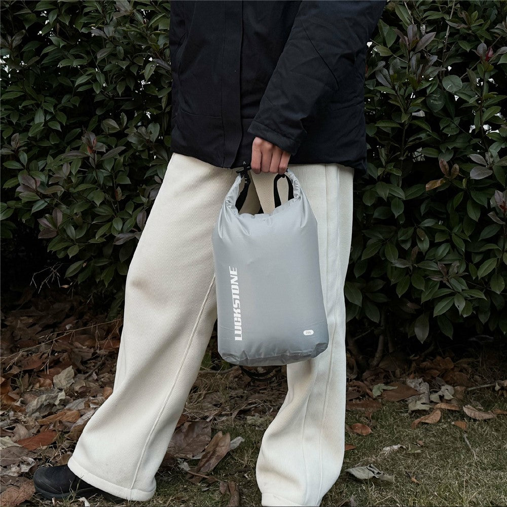 LUCKSTONE 6Pcs Dry Bag Set Lightweight Outdoor Waterproof Storage Bag 1.5L / 3L / 5L / 12L / 20L / 35L, with 2 Shoulder Straps