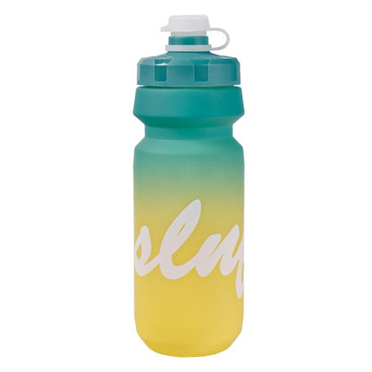650ml Outdoor Sports LDPE Water Bottle Camping Cycling Hiking Gradient Leakproof Squeeze Bottle (BPA Free, No FDA)