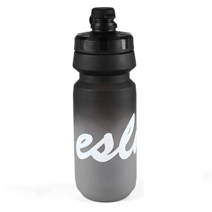 650ml Outdoor Sports LDPE Water Bottle Camping Cycling Hiking Gradient Leakproof Squeeze Bottle (BPA Free, No FDA)