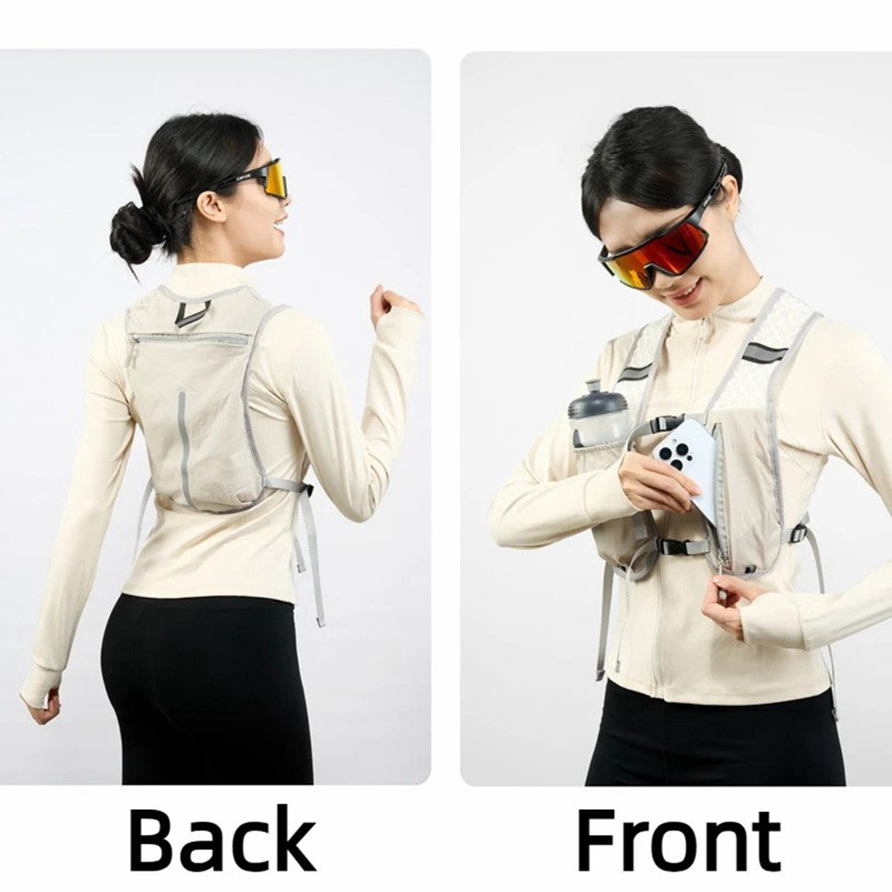 Outdoor Hydration Backpack Lightweight Vest Cycling Hiking Trail Running Unisex Water Bladder Daypack