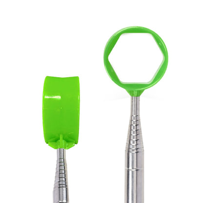 D541 Stainless Steel Golf Ball Retriever 2.7m Telescopic Picker Grabber with Comfortable EVA Grip