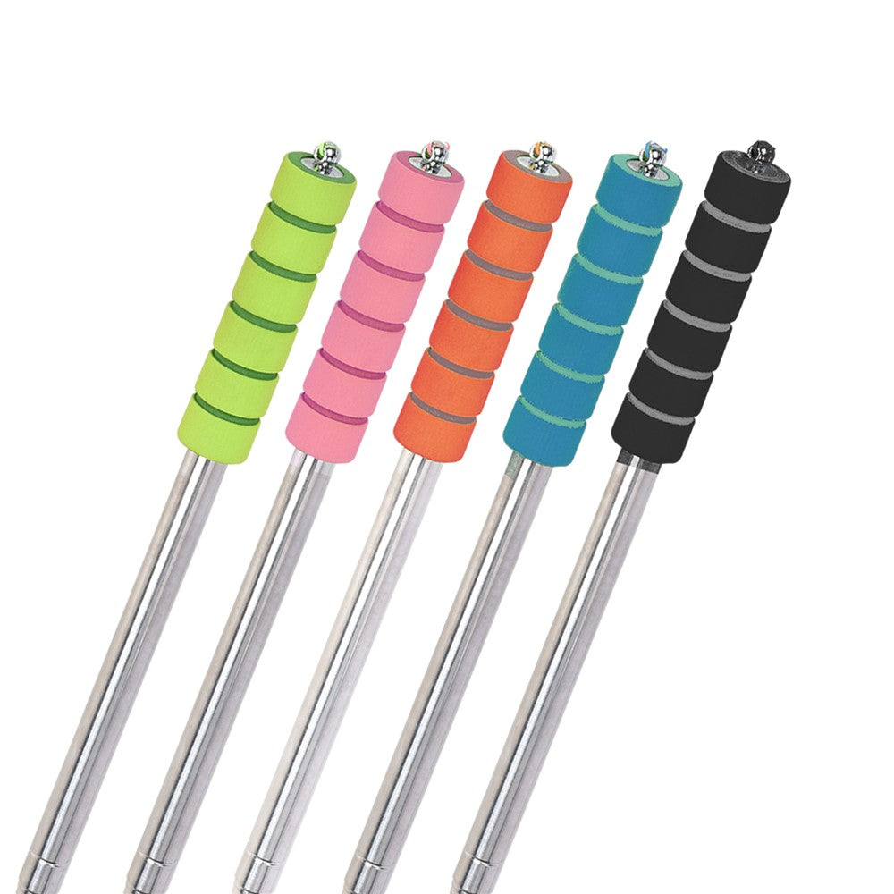 D541 Stainless Steel Golf Ball Retriever 2.7m Telescopic Picker Grabber with Comfortable EVA Grip