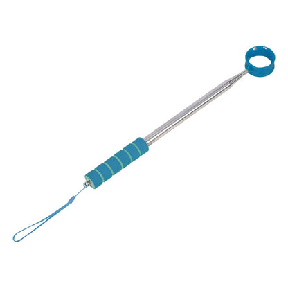 D541 Stainless Steel Golf Ball Retriever 2.7m Telescopic Picker Grabber with Comfortable EVA Grip