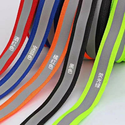 10Pcs Reflective Safety Key Ring Night Outdoor Activities Visibility Enhancing Pendants