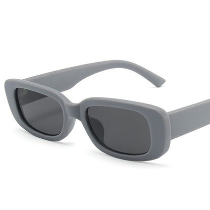 Square Frame Sunglasses Retro Lightweight Sun UV Protection Glasses for Small Faces