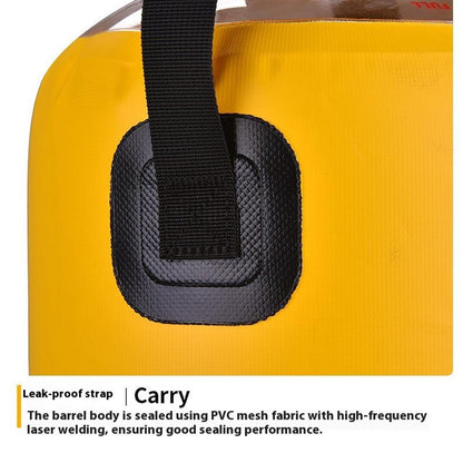 AOTU AT6647 12L PVC Inflatable Outdoor Camping Shower Bag Portable Bathing Bag for Hiking Beach