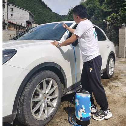 AOTU AT6647 12L PVC Inflatable Outdoor Camping Shower Bag Portable Bathing Bag for Hiking Beach