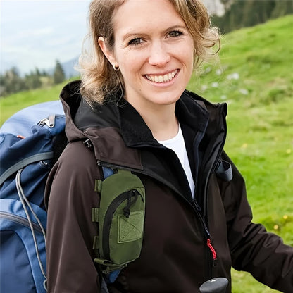 KOSIBATE Outdoor Tactical EDC Accessory Pouch Portable Mountaineering Hiking Oxford Cloth Storage Bag