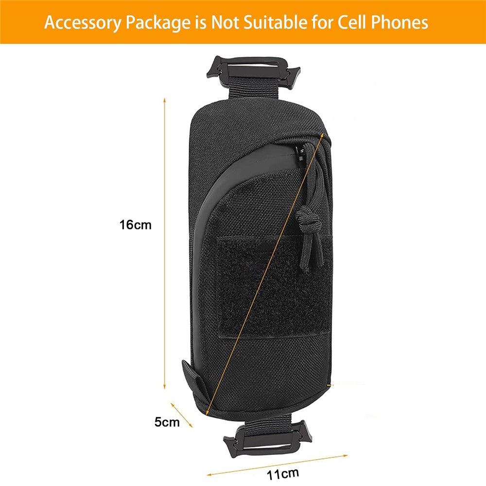 KOSIBATE Outdoor Tactical EDC Accessory Pouch Portable Mountaineering Hiking Oxford Cloth Storage Bag