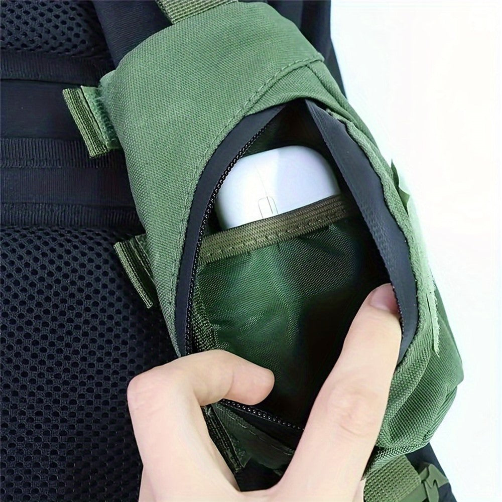 KOSIBATE Outdoor Tactical EDC Accessory Pouch Portable Mountaineering Hiking Oxford Cloth Storage Bag