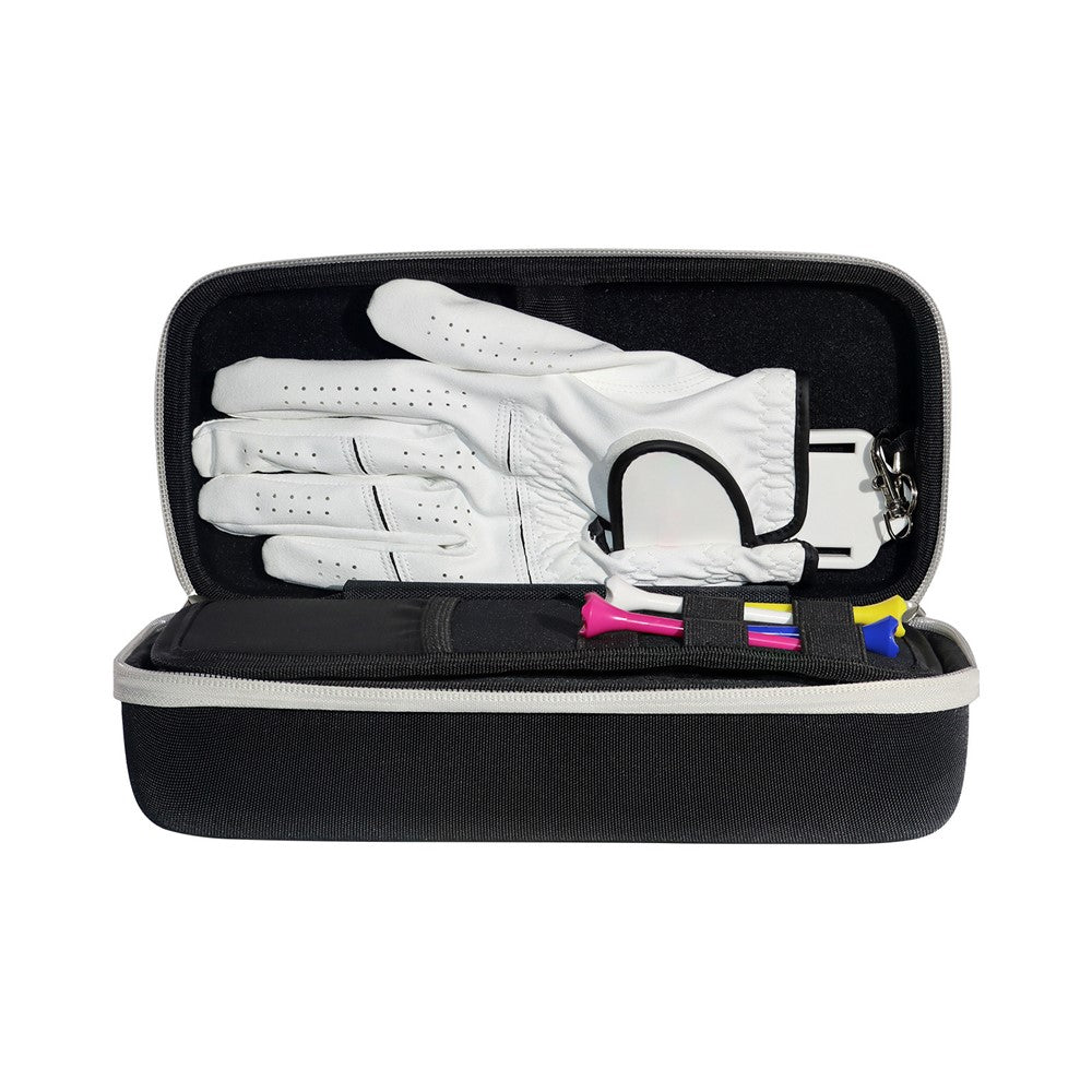 MIS517 Golf Accessories Hard Shell Storage Case Dust-Proof Protective Box with Glove Holder