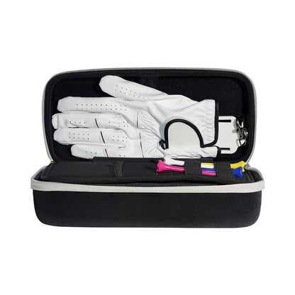 MIS517 Golf Accessories Hard Shell Storage Case Dust-Proof Protective Box with Glove Holder