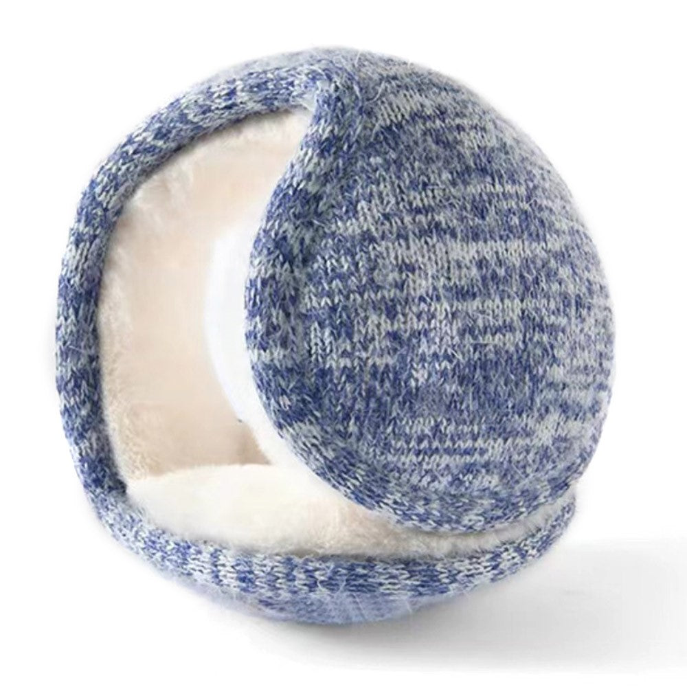 Folding Mohair Earmuffs Winter Ear Protection for Skiing Skating Cycling Windproof Ear Warmers