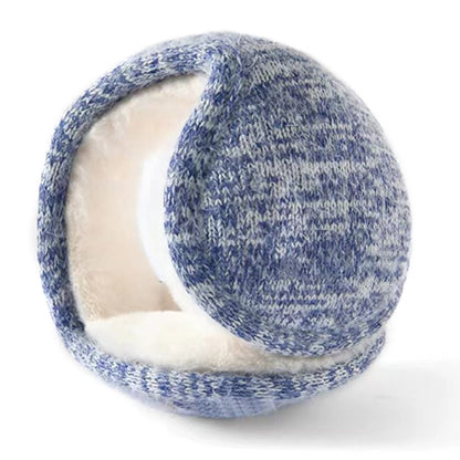 Folding Mohair Earmuffs Winter Ear Protection for Skiing Skating Cycling Windproof Ear Warmers
