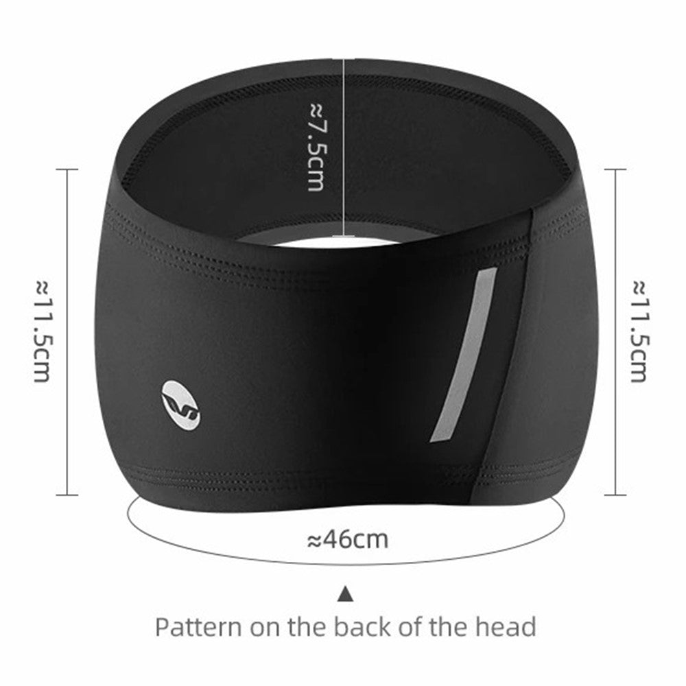 ROCKBROS Ear Warmers Sports Headband Windproof Warm Headwear Earmuffs for Cycling Skiing, 13240017 ZHD012
