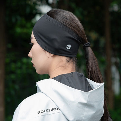 ROCKBROS Ear Warmers Sports Headband Windproof Warm Headwear Earmuffs for Cycling Skiing, 13240017 ZHD012