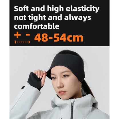 ROCKBROS Ear Warmers Sports Headband Windproof Warm Headwear Earmuffs for Cycling Skiing, 13240017 ZHD012