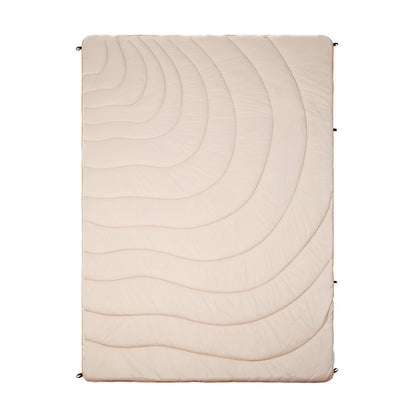 HJ-DJT999 140x200cm Foldable Camping Blanket with Storage Bag Waterproof Quilted Outdoor Blanket for Travel Camping