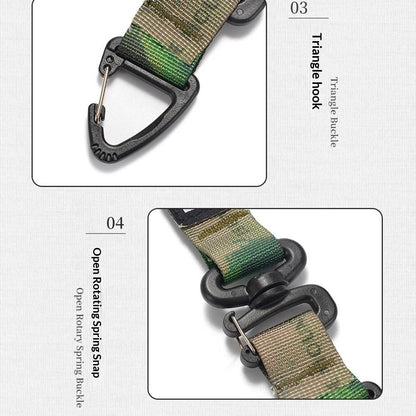 ISE MOUNT Outdoor Multi-Functional Lanyard Length Adjustable Crossbody Backpack Strap for Hanging Items