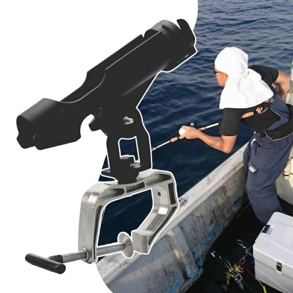 Fishing Rod Holder Multi-Angle Adjustable Boat Raft Bridge Fishing Stand Portable for Outdoor