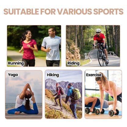HOUKEA Elastic Sports Waist Pack Phone Wallet Storage Waist Bag for Outdoor / Running / Fitness
