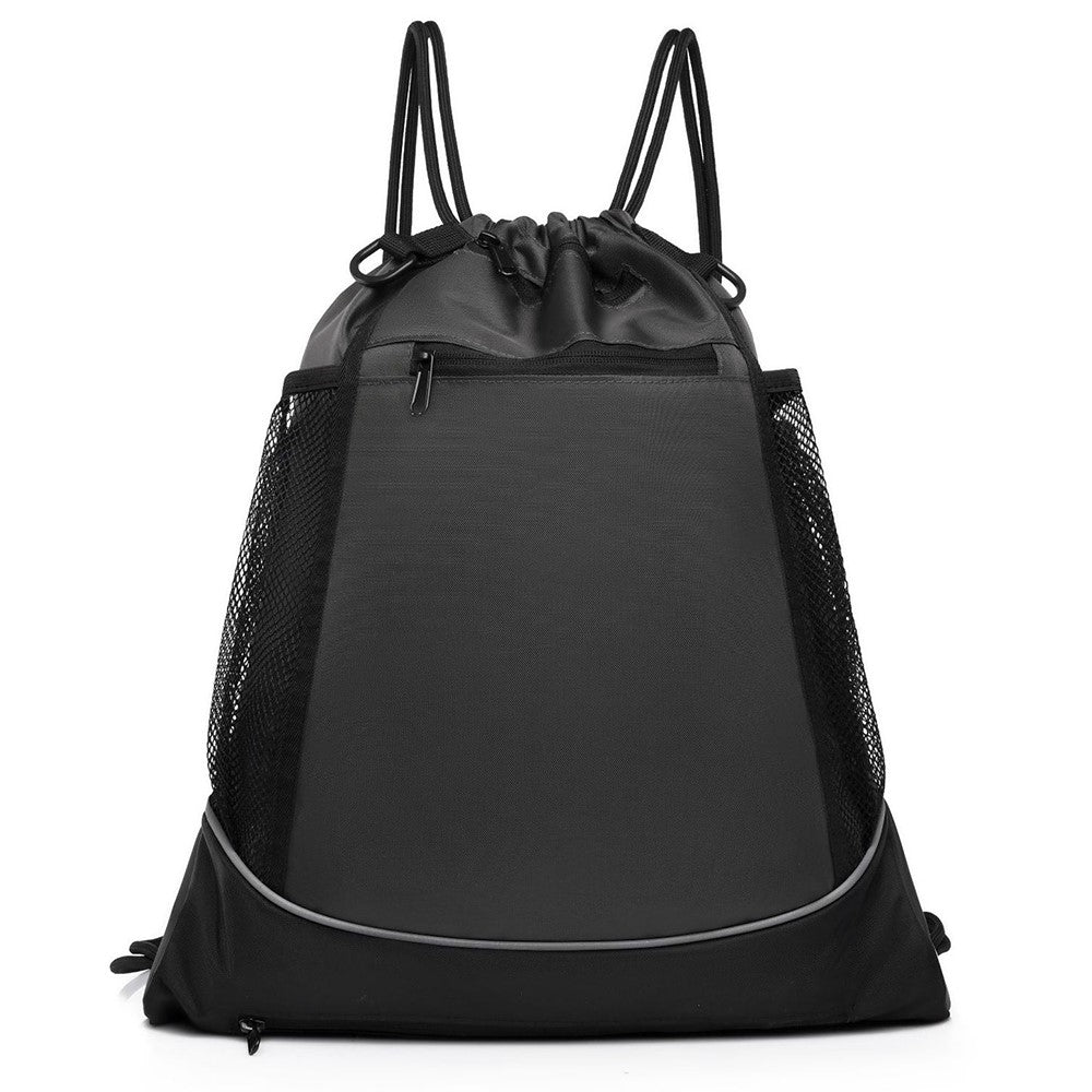Basketball Backpack Large Capacity Outdoor Sports Bag Drawstring Design Multi Function Storage