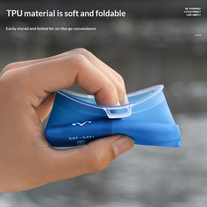 WEST BIKING YP0713023 200ml Collapsible Water Cup for Marathon Trail Running Portable Soft TPU Water Bottle (BPA Free, No FDA)