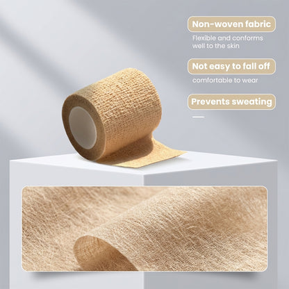 TORVIKX 7.5cm Width Anti Slip Non-Woven Fabric Sports Tape for Aerial Ring Gymnastics, Length: 4m