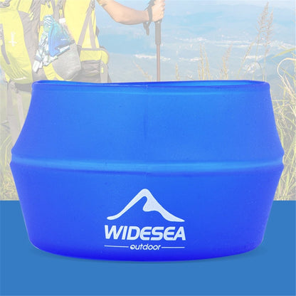 WIDESEA WSCP-250ML Outdoor Travel Camping Picnic Water Cup 250ML TPE Coffee Tea Mug Foldable Cup (BPA Free, No FDA Certification)