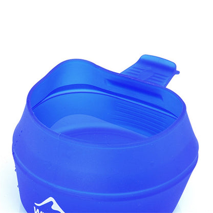 WIDESEA WSCP-250ML Outdoor Travel Camping Picnic Water Cup 250ML TPE Coffee Tea Mug Foldable Cup (BPA Free, No FDA Certification)