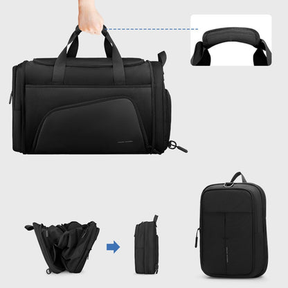 MARK RYDEN MR1556 Expandable Large Capacity Handbag Luggage Duffel Bag Oxford Cloth Sports Fitness Travel Tote Bag