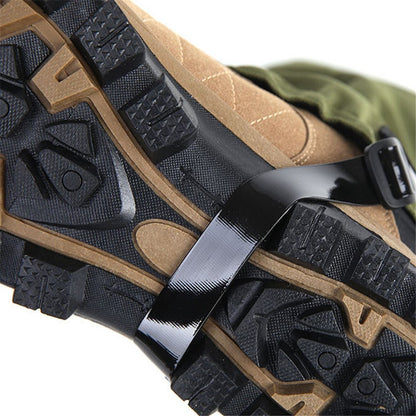 1Pair Sports Shoe Boots Cover Outdoor Waterproof Sports Climbing Legging Gaiters Waterproof Boots Cover for Hiking, Skiing, Hunting