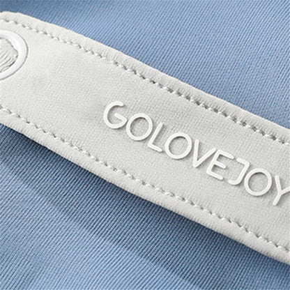 GOLOVEJOY XG58 1 Pair Women UV Protection Ice Silk Gloves Flip Fingertips Anti-skid Summer Cycling Gloves