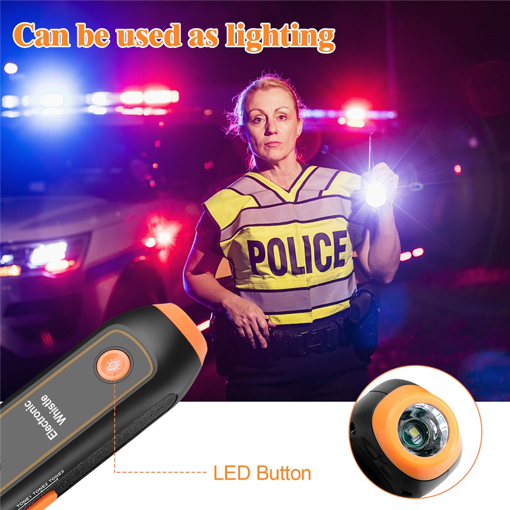 Safety Whistle Lantern Referees Electronic Whistle SOS Light Flashlight Emergency Camping Lamp Instructors Whistle
