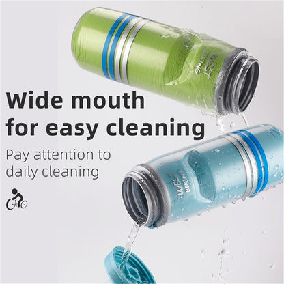 WEST BIKING YP0721046 Sport Insulated Water Bottle Cycling Squeeze PP5 Water Container 620ml (BPA Free, No FDA Certificate)
