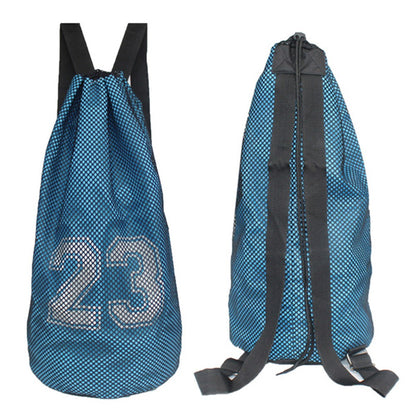 HALIN Nylon Kids Drawstring Bag Backpack Football Sports Gym Backpack
