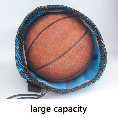 HALIN Nylon Kids Drawstring Bag Backpack Football Sports Gym Backpack