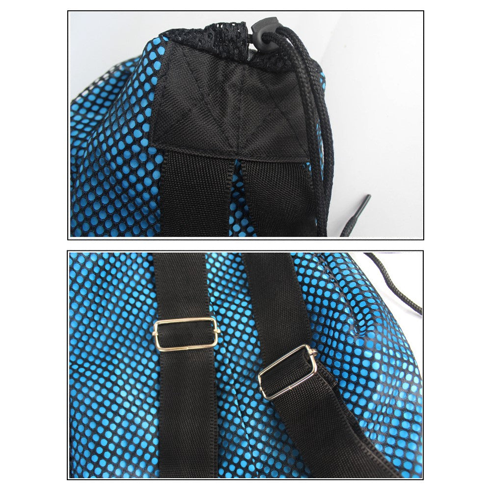 HALIN Nylon Kids Drawstring Bag Backpack Football Sports Gym Backpack