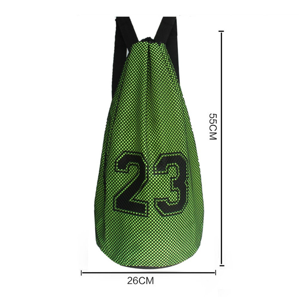 HALIN Nylon Kids Drawstring Bag Backpack Football Sports Gym Backpack