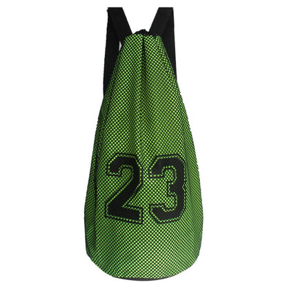 HALIN Nylon Kids Drawstring Bag Backpack Football Sports Gym Backpack