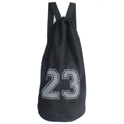 HALIN Nylon Kids Drawstring Bag Backpack Football Sports Gym Backpack