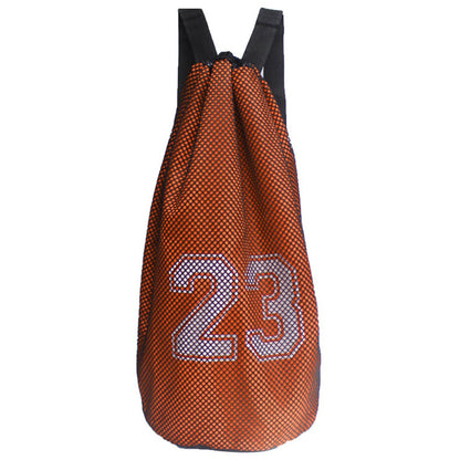 HALIN Nylon Kids Drawstring Bag Backpack Football Sports Gym Backpack